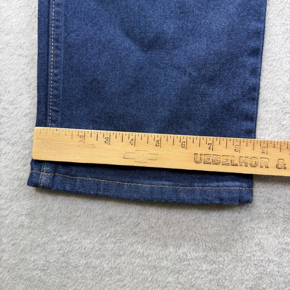 Wrangler Cowboy Cut 13MWZ Jeans Mens 38x34 Blue Regular Bootcut Western Denim - Picture 4 of 7